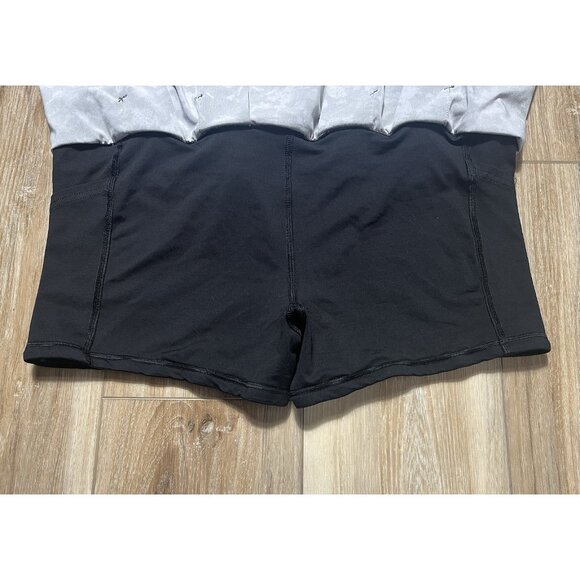 Lululemon Pace Rival Black Bloom Spring Floral Skirt - Size 10 - Picture 9 of 16